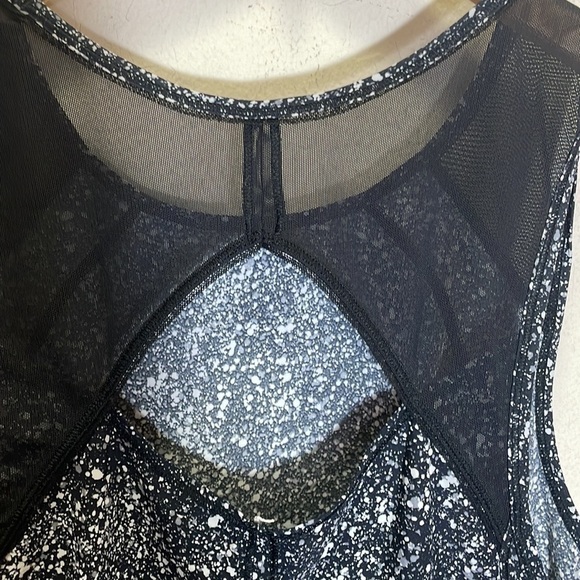 Lululemon Sculpt Tank Splatter Black/White Size 8 - Picture 4 of 7